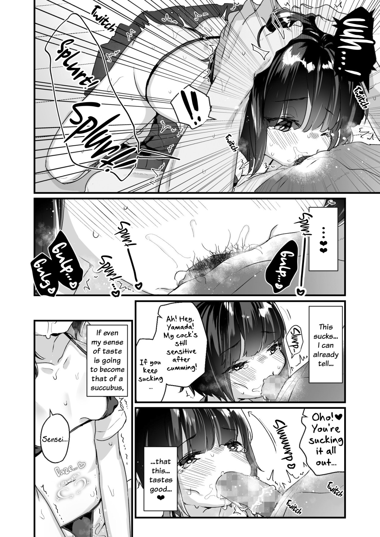 Hentai Manga Comic-Yamada-san Became a Succubus Against Her Will-Read-12